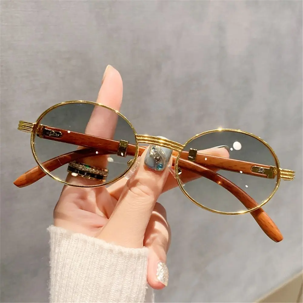 Sunglasses Uv400 - Modieuze, kleine, vintage ronde zonnebril, luxe