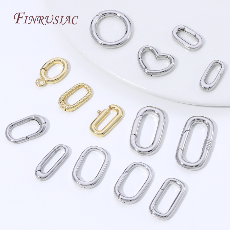 18K vergulde ovale veerring sl - Gold Plated Jewelry recensie en prijs