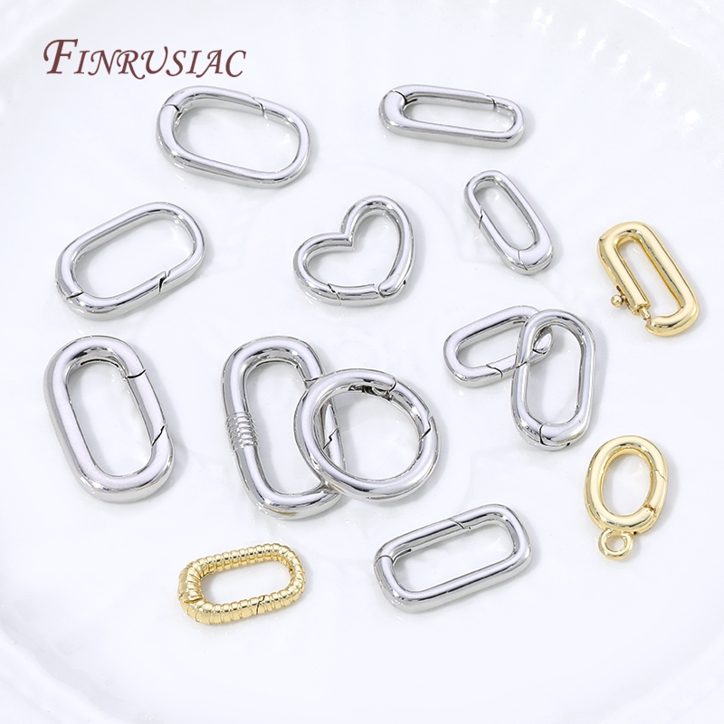 18K vergulde ovale veerring sl - Gold Plated Jewelry recensie en prijs