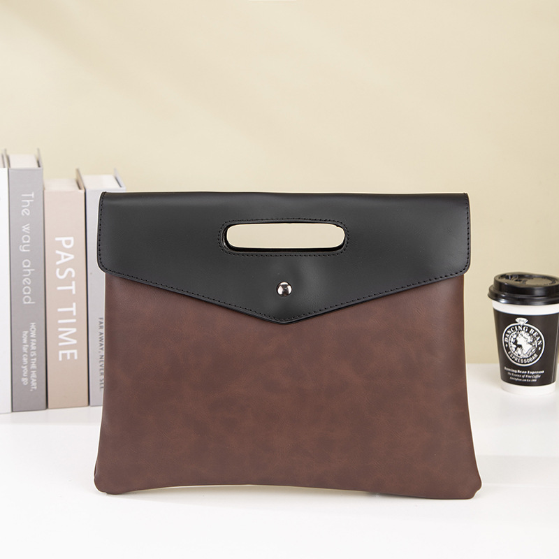 PU-leer slijtvaste heren clams - Leather Briefcase recensie en prijs