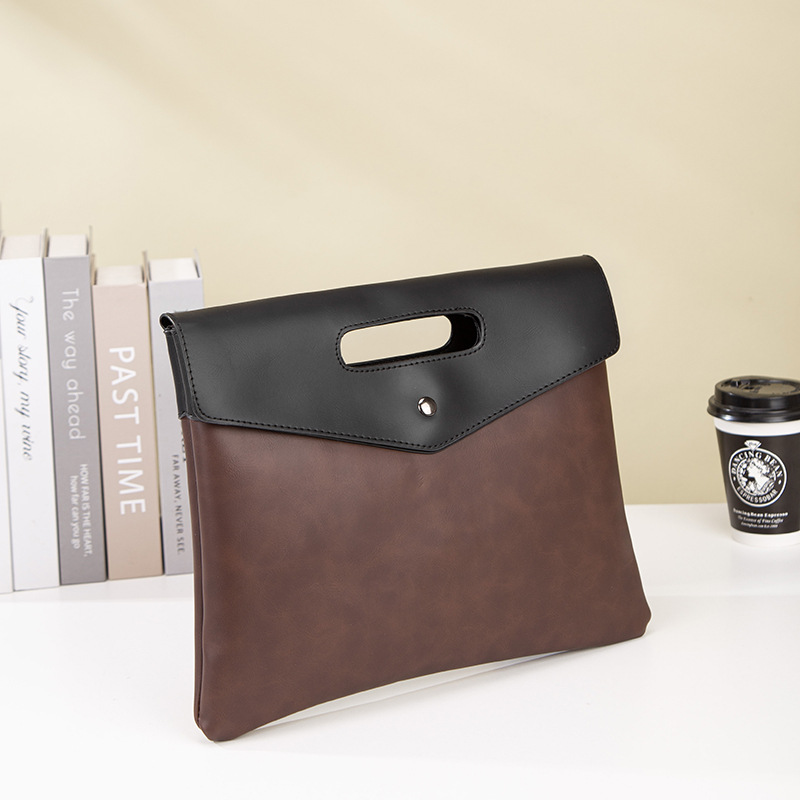 PU-leer slijtvaste heren clams - Leather Briefcase recensie en prijs