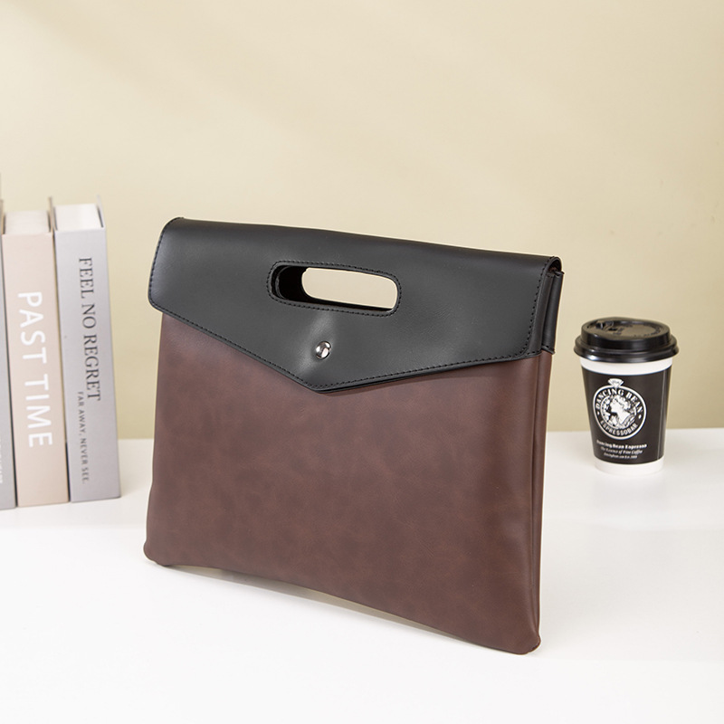 PU-leer slijtvaste heren clams - Leather Briefcase recensie en prijs