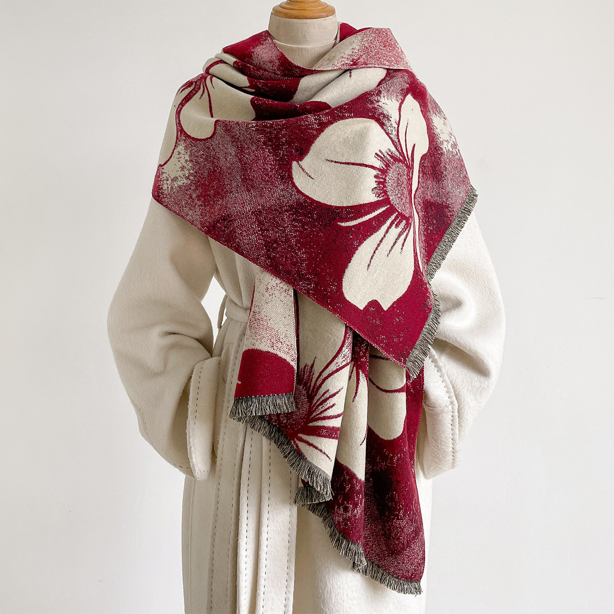 Dames Imitatie Kasjmier Sjaal  - Cashmere Scarf recensie en prijs