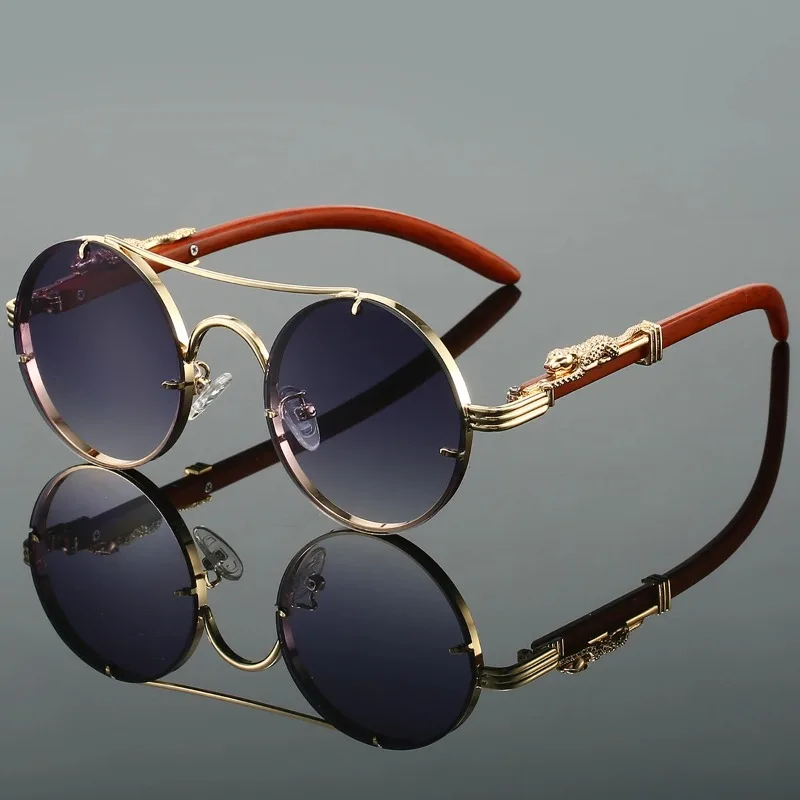 Vintage ronde zonnebril voor b - Designer Sunglasses recensie en prijs