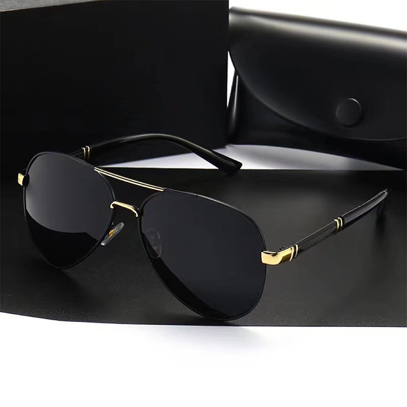Luxe gepolariseerde metalen zo - Designer Sunglasses recensie en prijs
