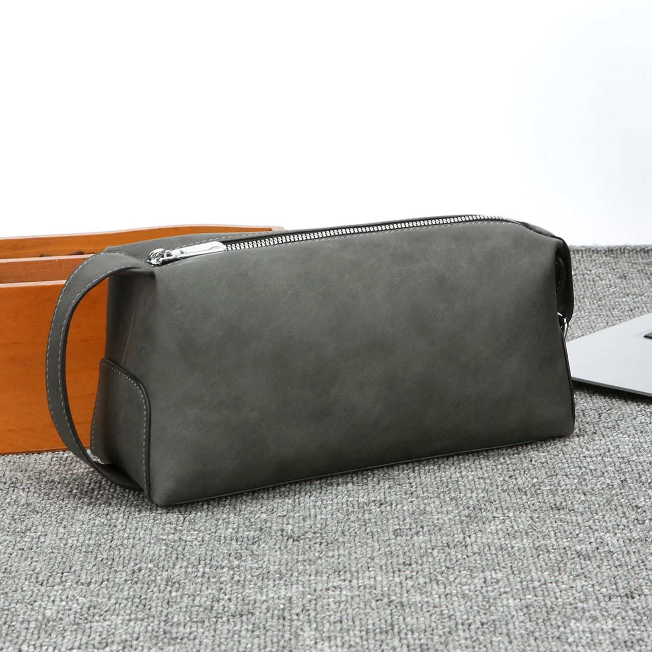 Reistasje van kunstleer voor h - Travel Luggage Set recensie en prijs